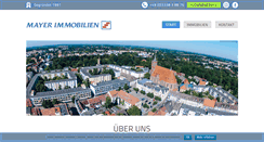 Desktop Screenshot of mayerimmobilien.de