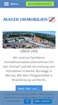 Mobile Screenshot of mayerimmobilien.de